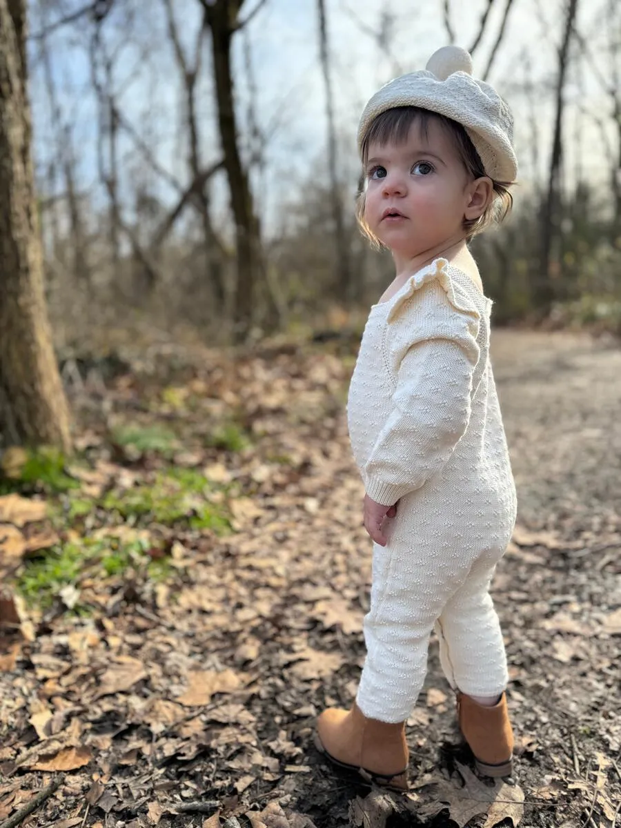 ettie   h Marcie Romper (Ivory)