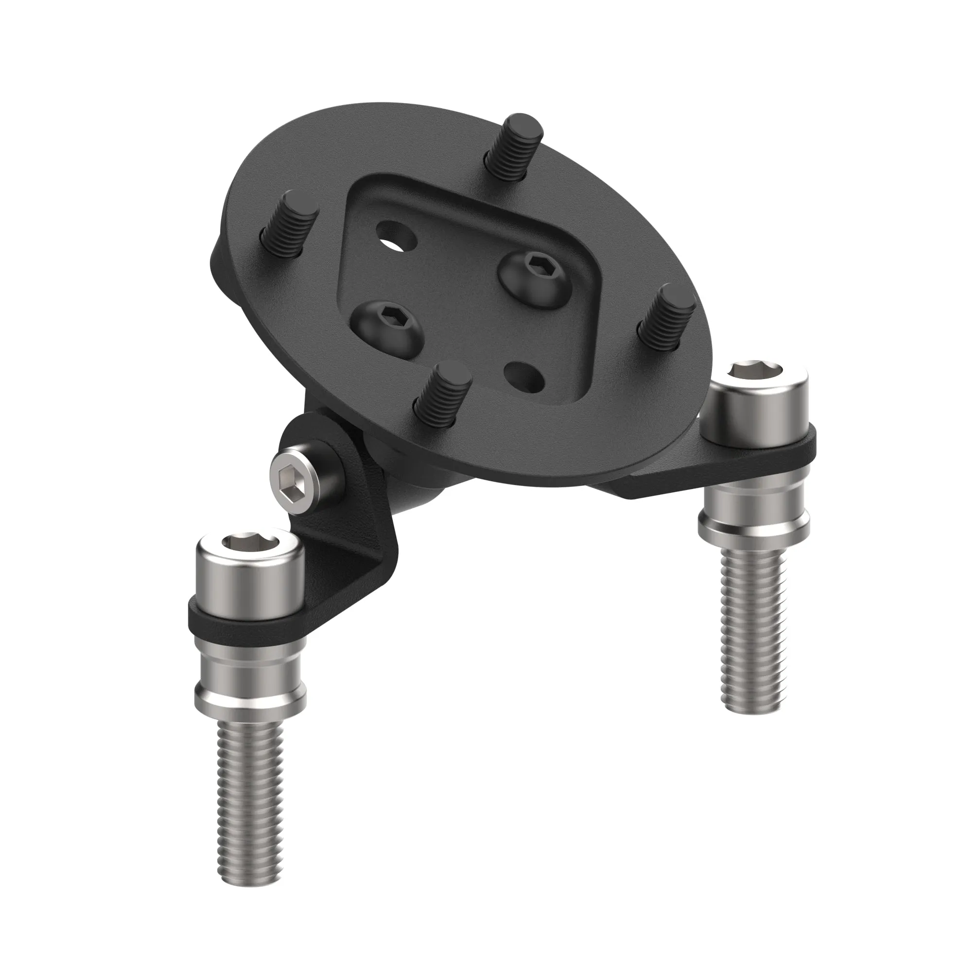 Evotech TomTom Handlebar Clamp Sat Nav Mount - Evotech Moto Guzzi V85 TT Centenario (2023 )