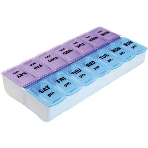 EZYCARE 7DAYS AM/PM PUSH N BUTTON TABLET PLANNER L 17376