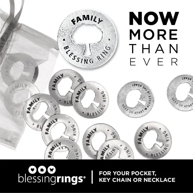 Family Blessing Ring Charm