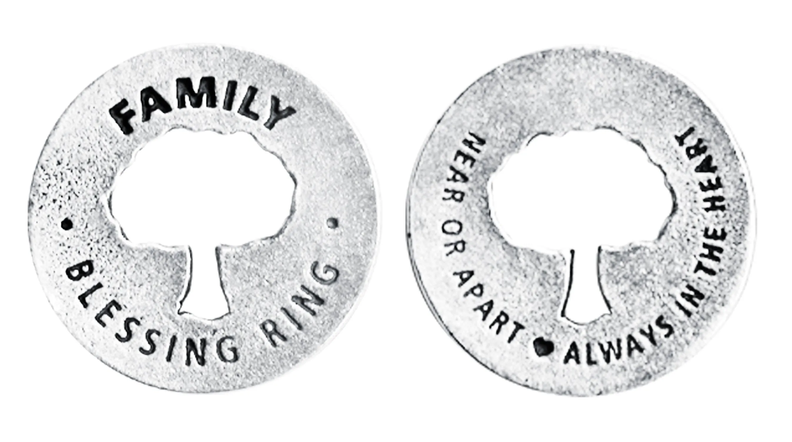 Family Blessing Ring Charm