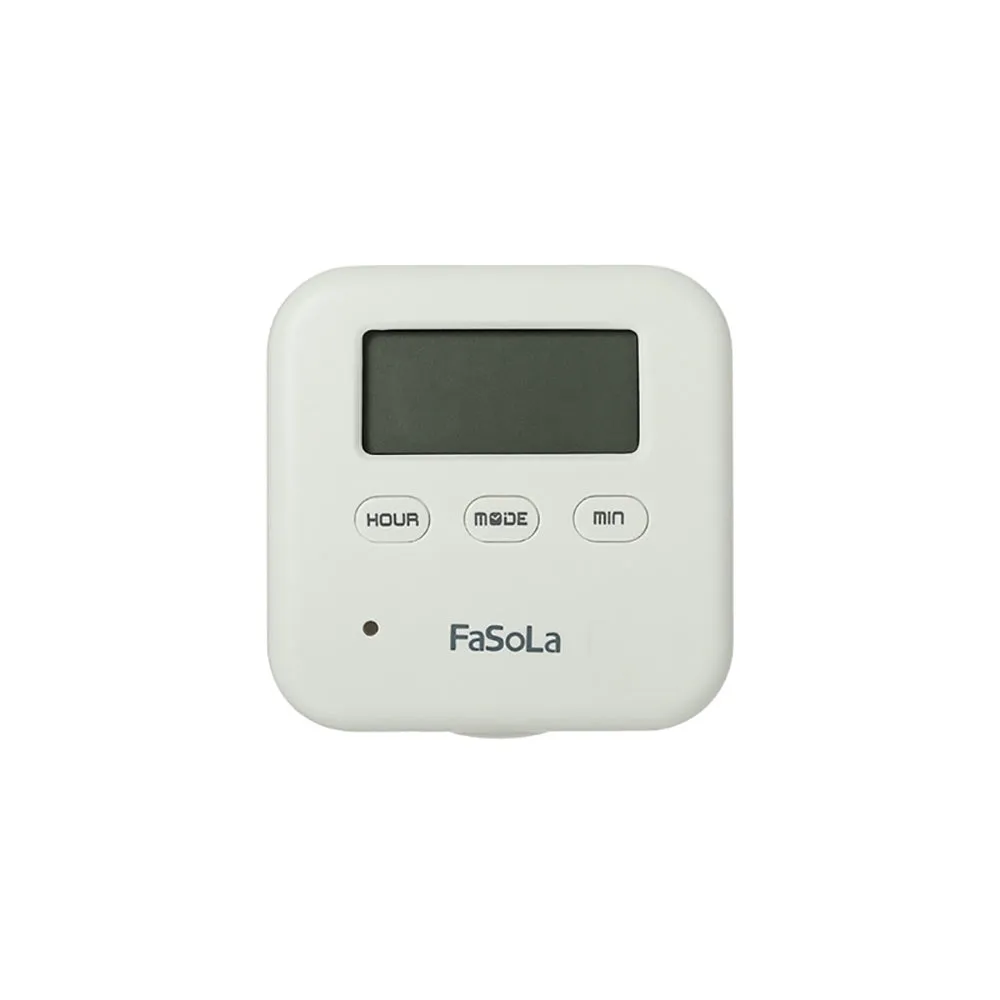 FaSoLa Vibrating Timer Pill Box with Four Compartments - Grey