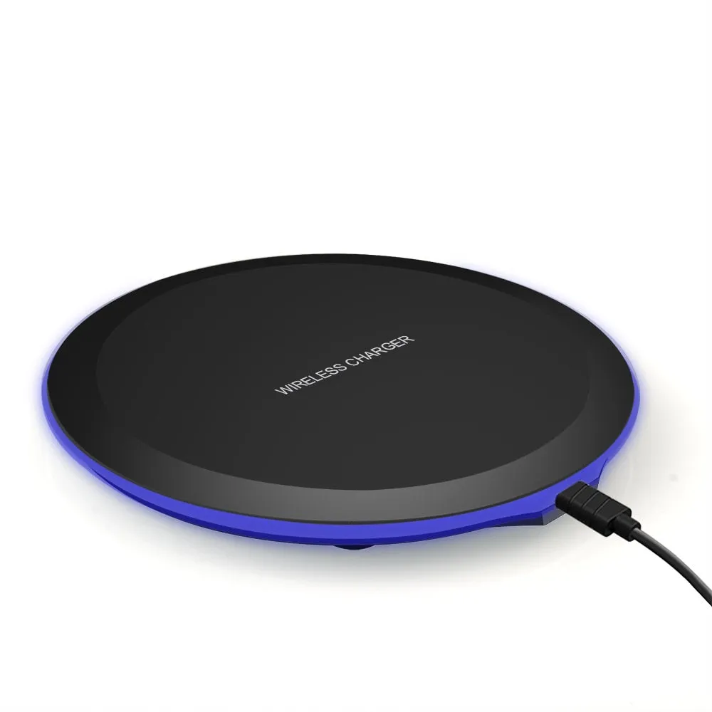 Fast Wireless Charger For Samsung Galaxy S10 S9/S9  S8 Note 9 USB Qi Charging Pad for iPhone 11 Pro XS Max XR X 8 Plus