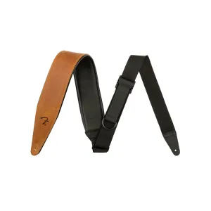 Fender Right Height Guitar Strap, Cognac
