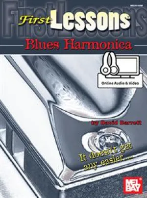 First Lessons Blues Harmonica (Book   Online Audio/Video)