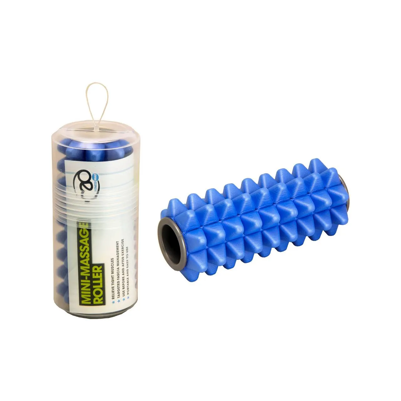 Fitness Mad Mini-Massage Roller - Blue