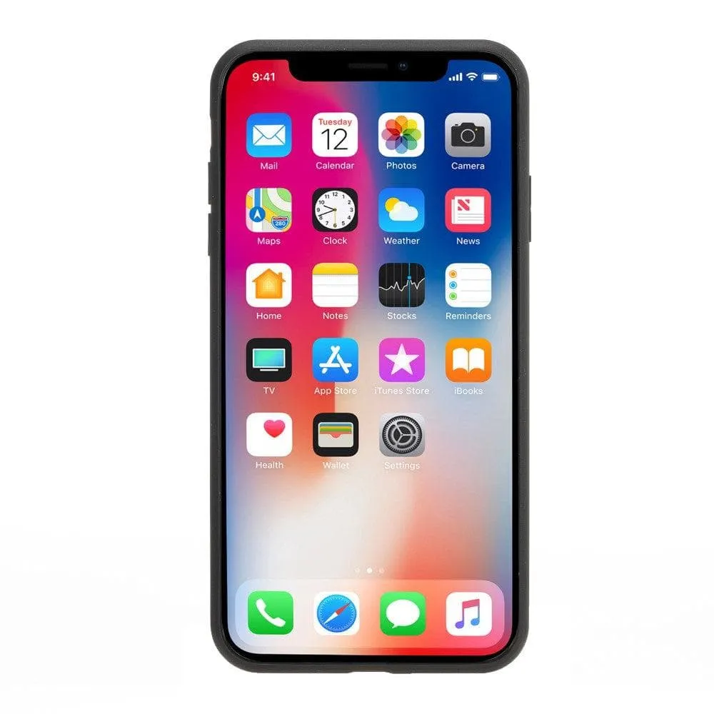 Flex Cover Card Holder iPhone X Series Genuine Leather Back Cover / FXC CCP