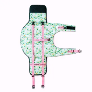FLORAL DOG SWIM JACKET