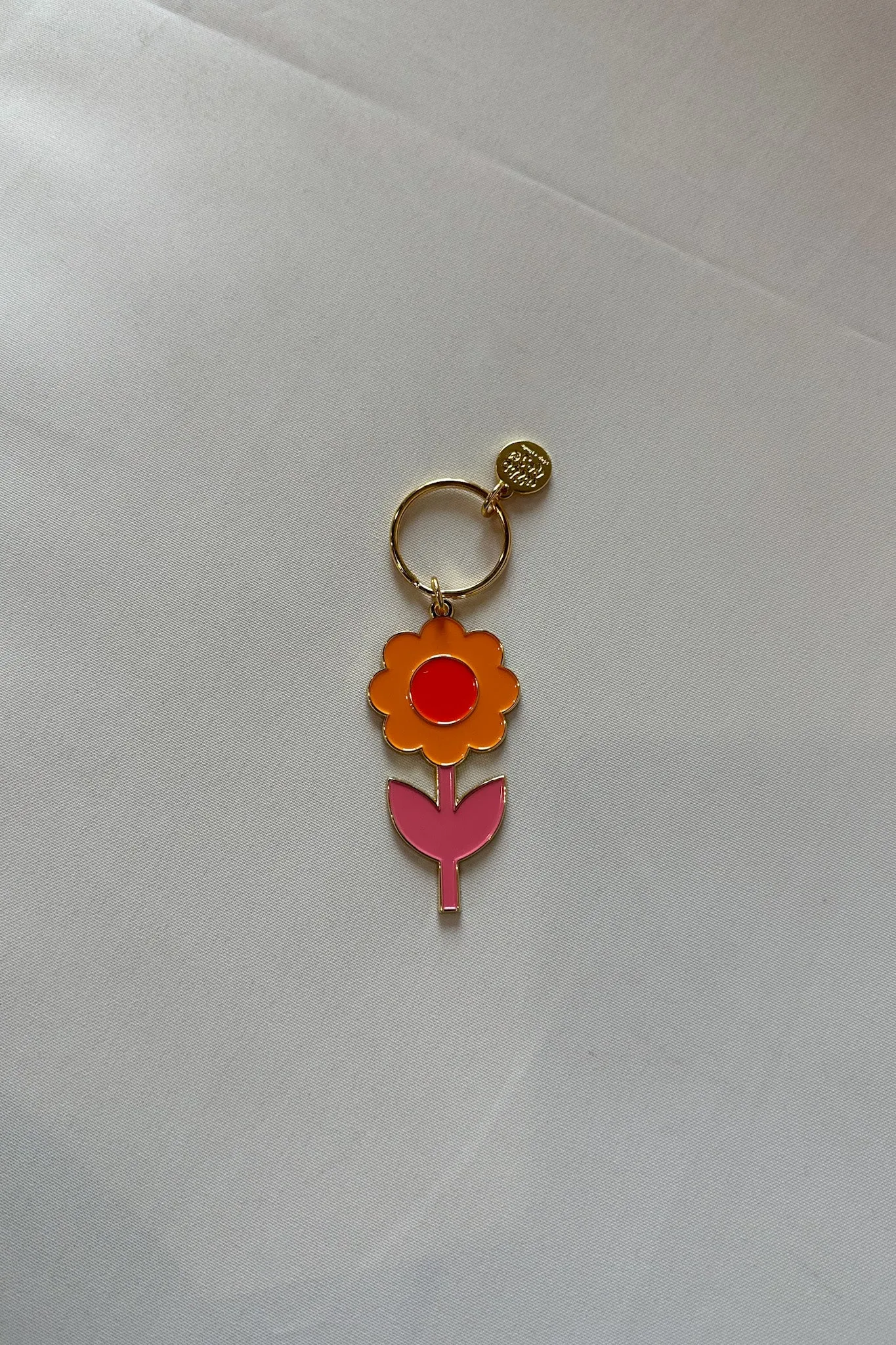 Floral Stem Keychain