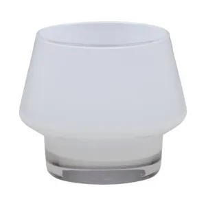 Footed Votive Holder - White