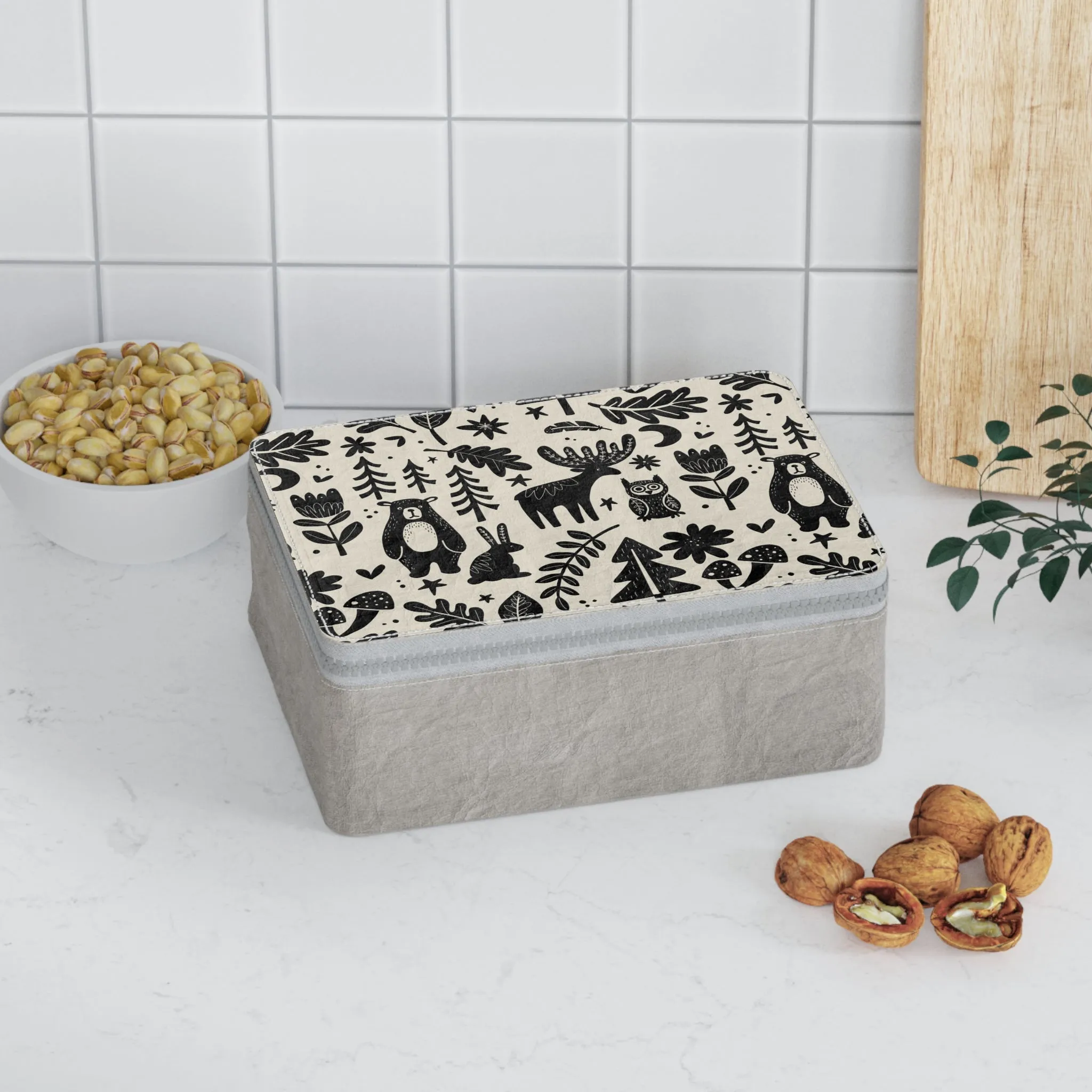 Forest Friends Paper Lunch Box