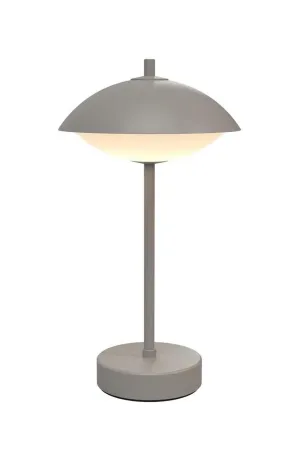 Fritz Hansen Clam bærbar lampe, Nine Grey 