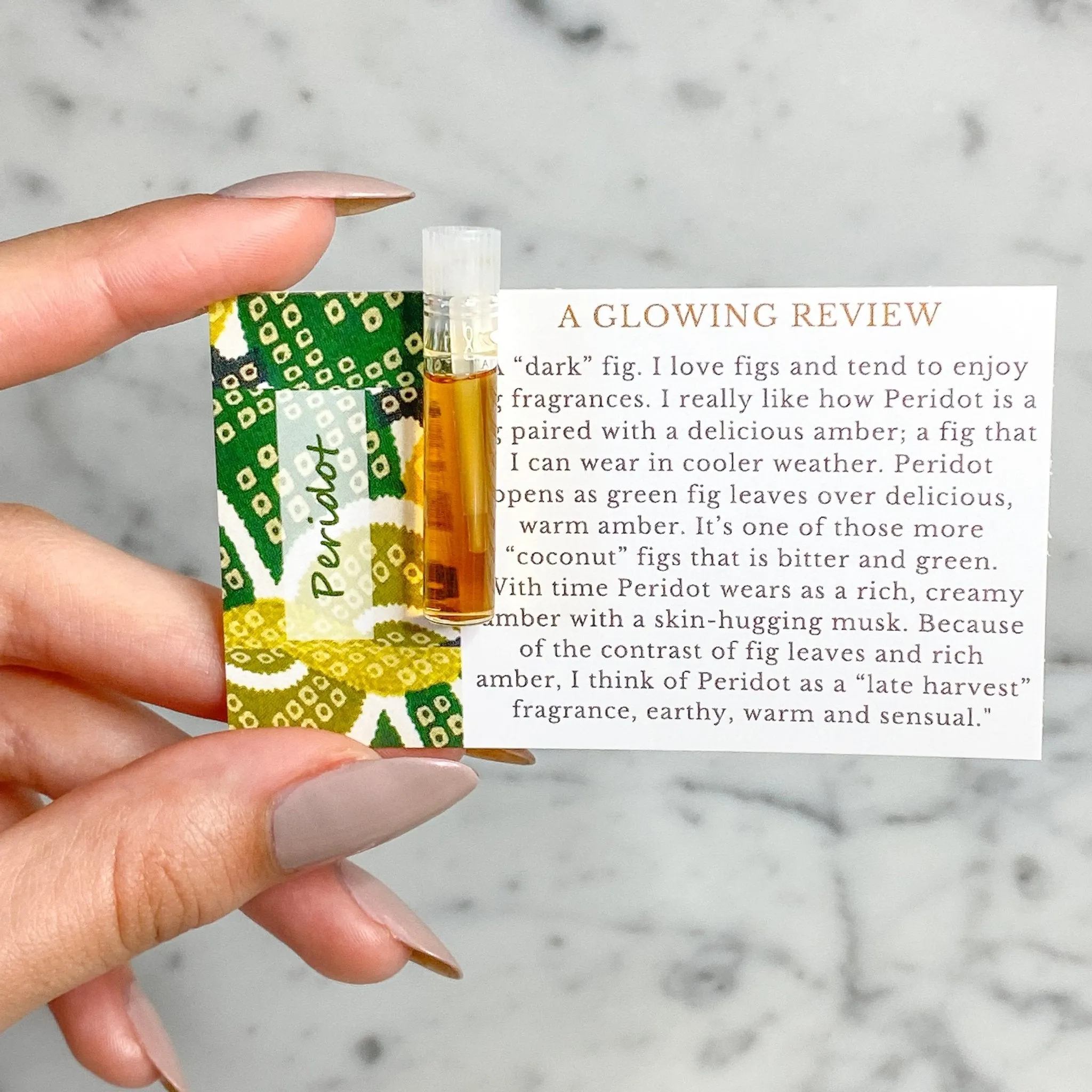 Fruity Perfume Oil Concentrate Sample Vial Set by Sage