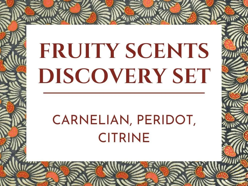 Fruity Perfume Oil Concentrate Sample Vial Set by Sage