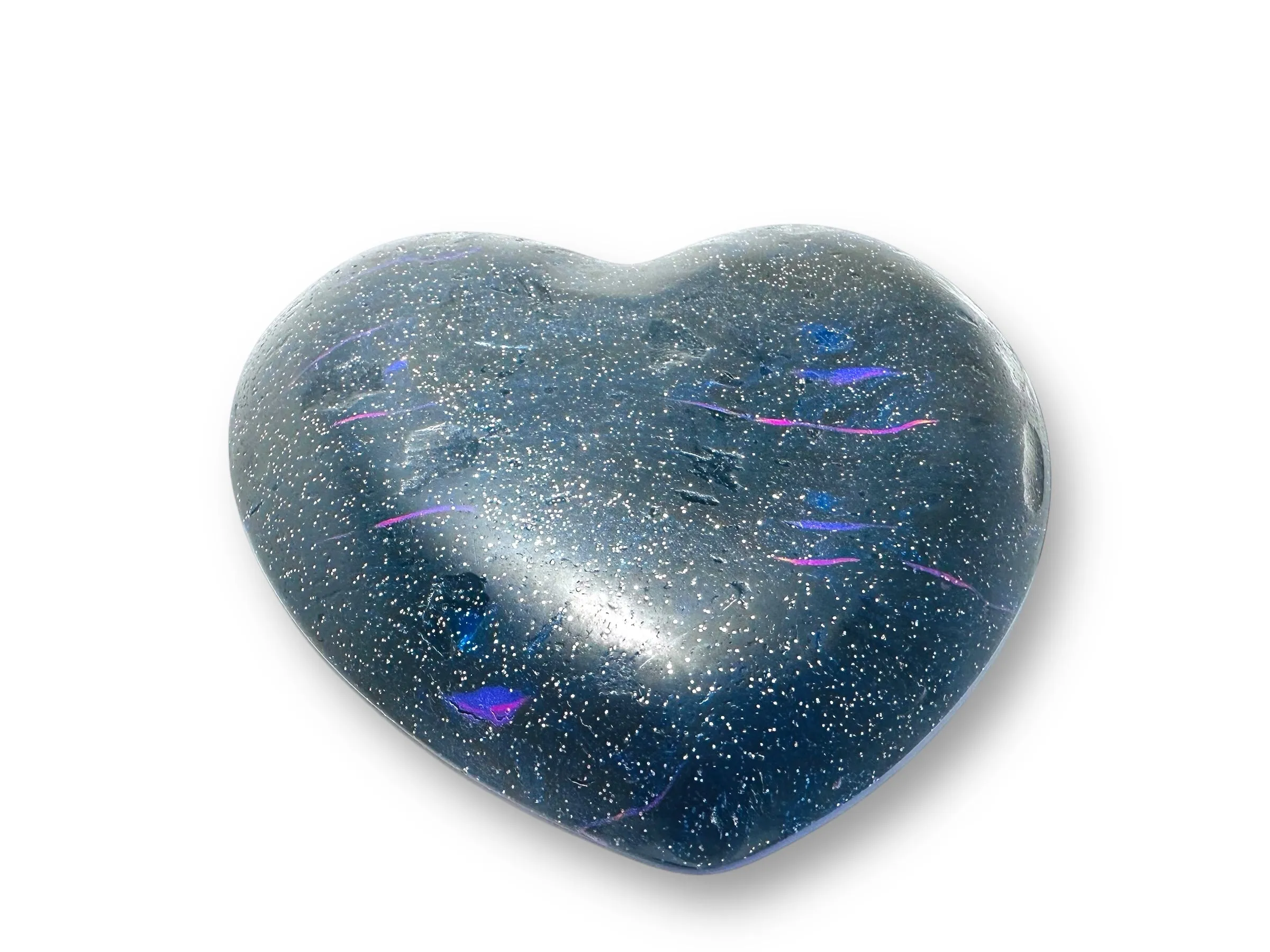 Galaxy Heart Ring Dish/Jewelry Dish/Clay Dish/Jewelry Organizer/Bracelet Dish/Earring Dish/Handcrafted Polymer