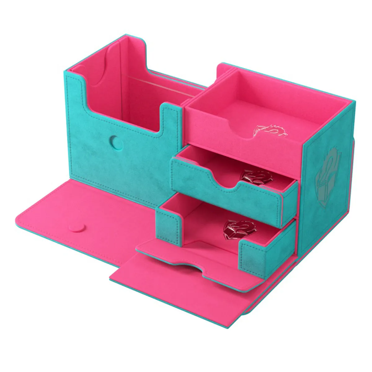Gamegenic The Academic 133  XL Tolarian Edition Deck Box Teal/Pink