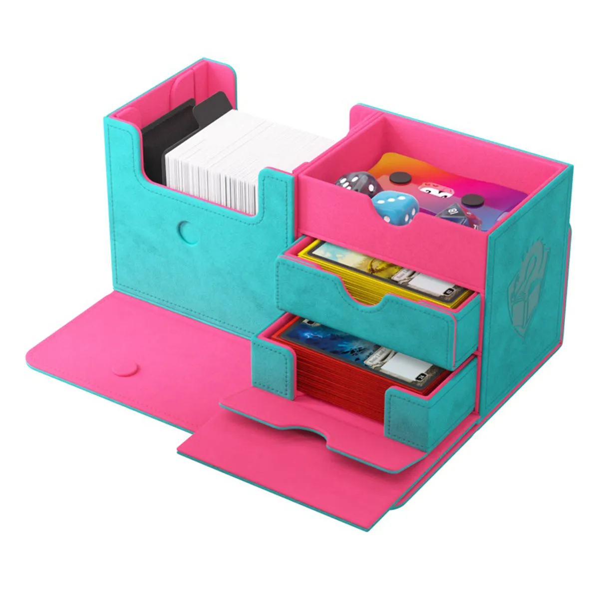 Gamegenic The Academic 133  XL Tolarian Edition Deck Box Teal/Pink