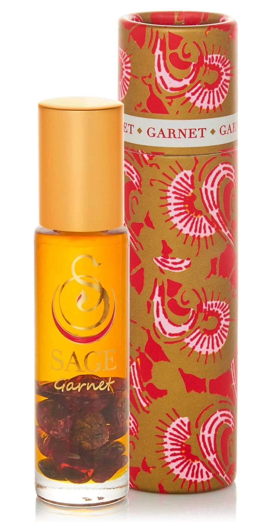 Garnet 1/4 oz Gemstone Perfume Oil Concentrate Roll-On by Sage