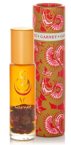Garnet 1/4 oz Gemstone Perfume Oil Concentrate Roll-On by Sage