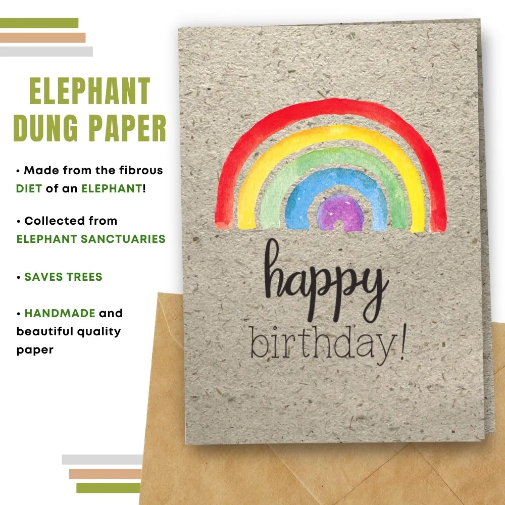 General Birthday Card - Rainbow