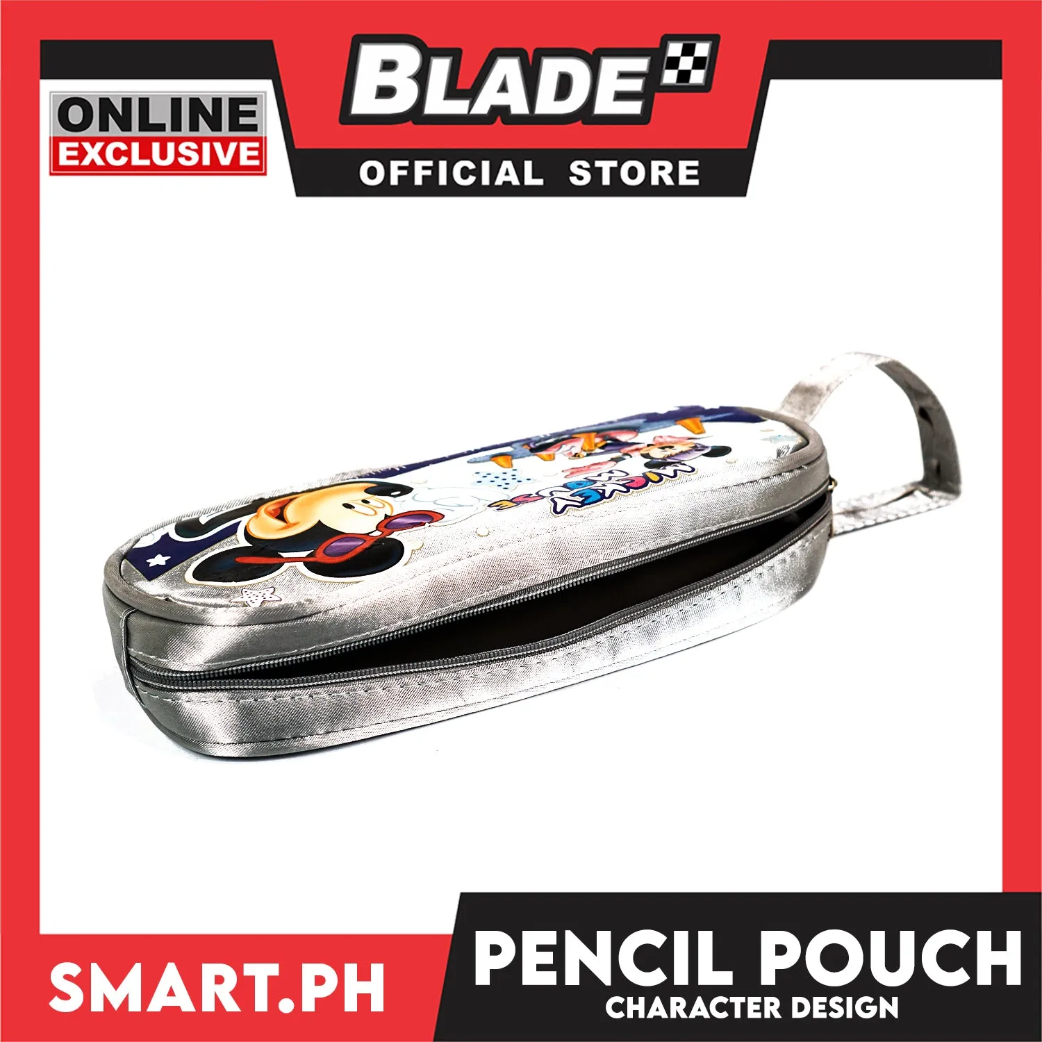 Gifts Pencil Pouch With Character Design B0008-13030 (Assorted Designs and Colors)