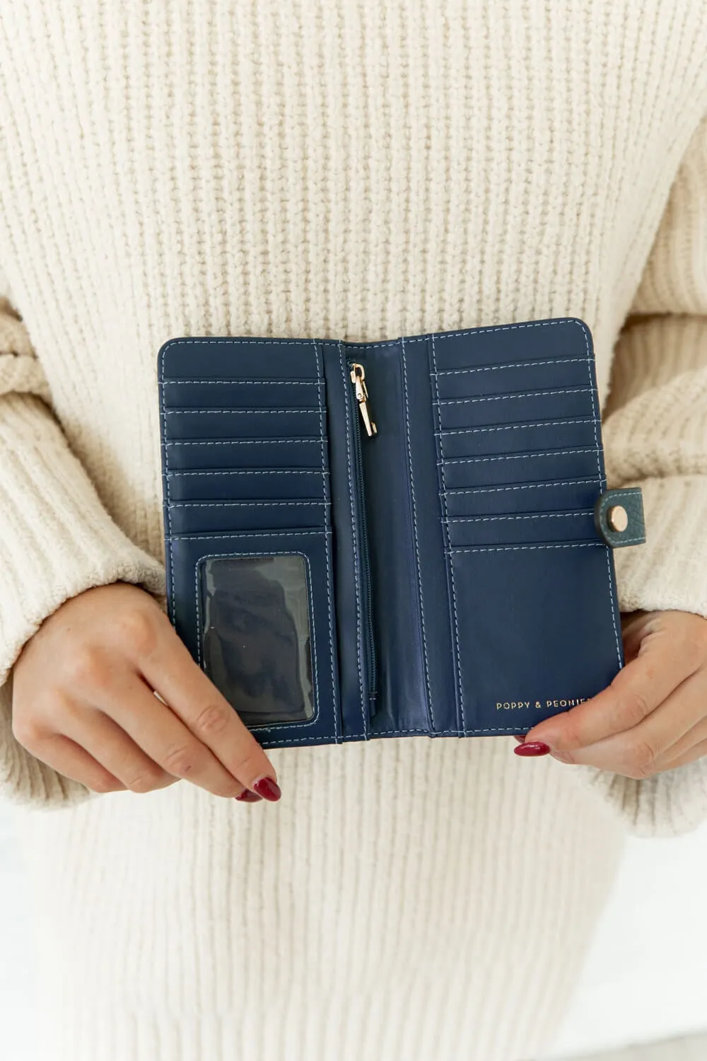 Go Anywhere Wallet Navy