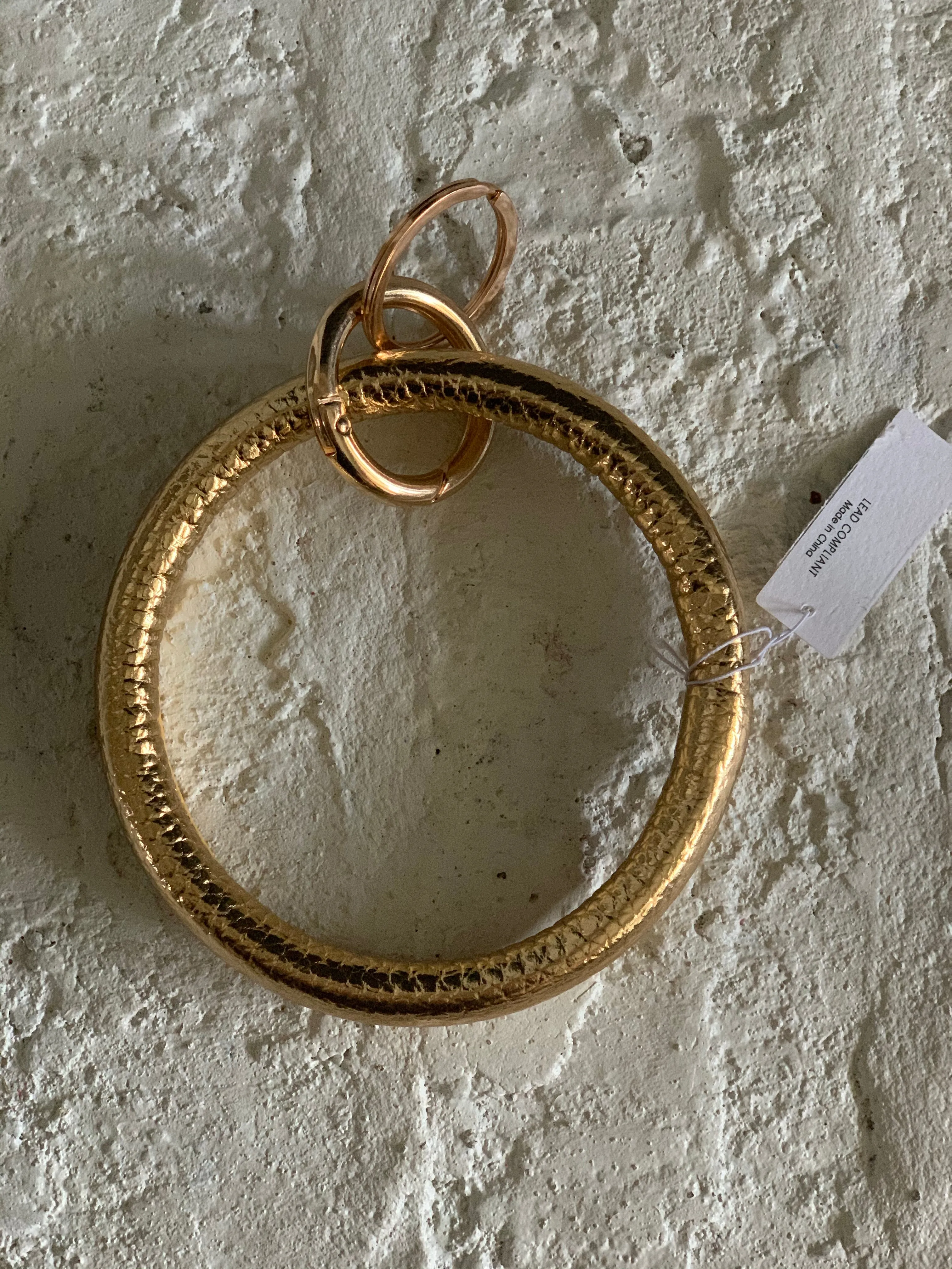 Gold Key Ring