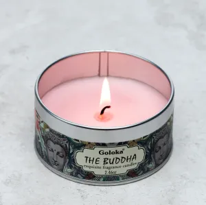 Goloka The Buddha Soya Wax Candle Tin