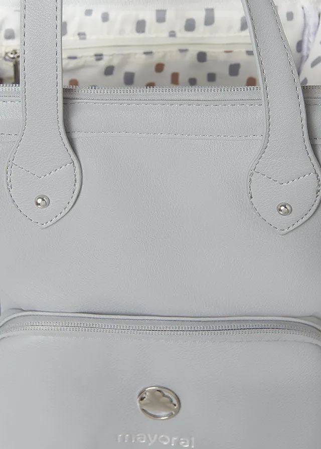 Grey Diaper Bag