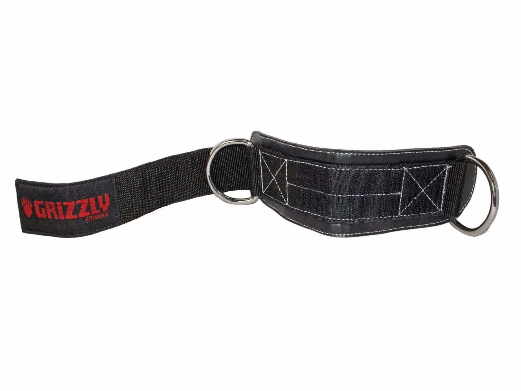 Grizzly Fitness | Leather Ankle Cuff Strap - 3" Wide