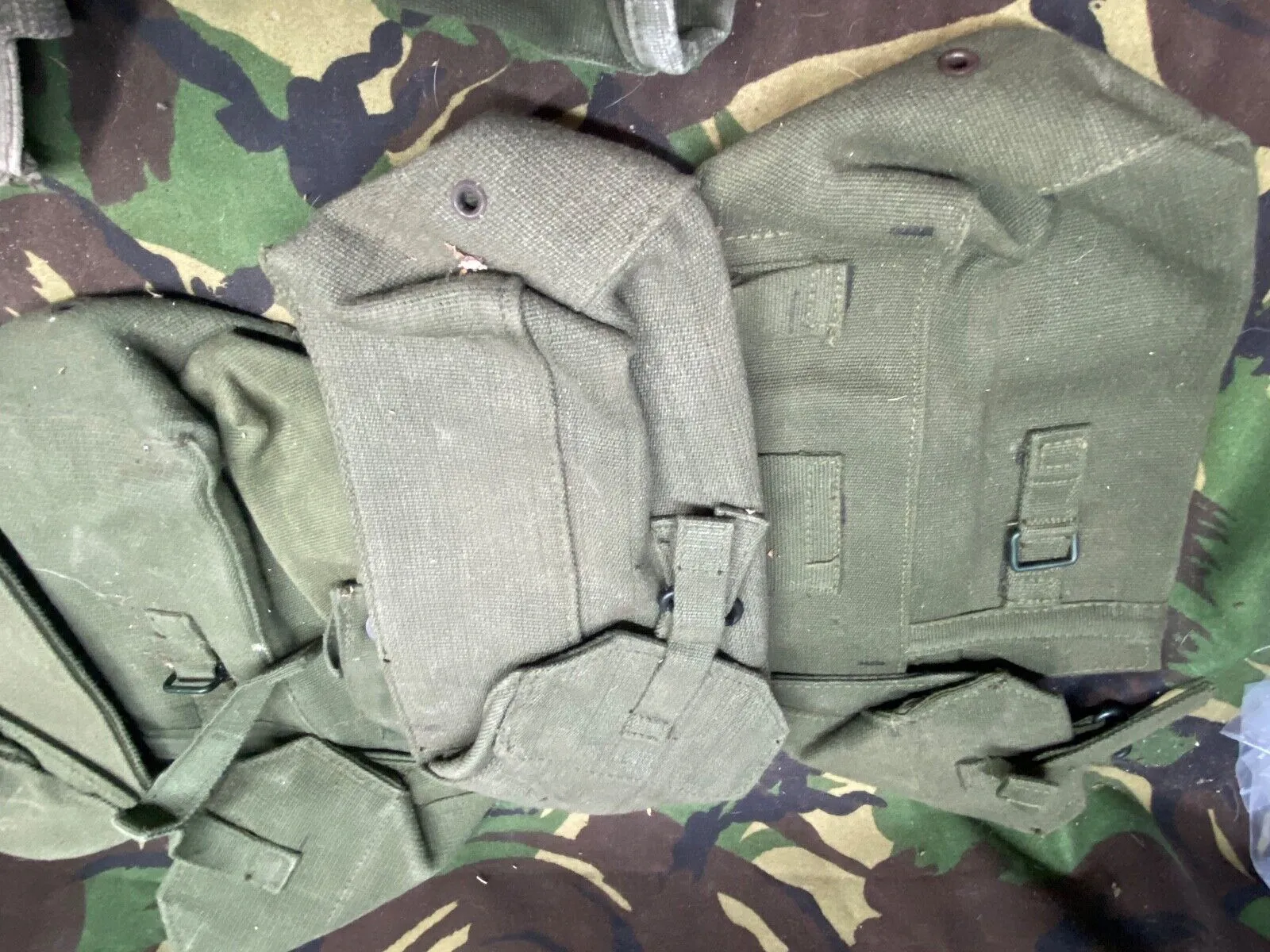 Group of British Army 58 Pattern Webbing Pouches