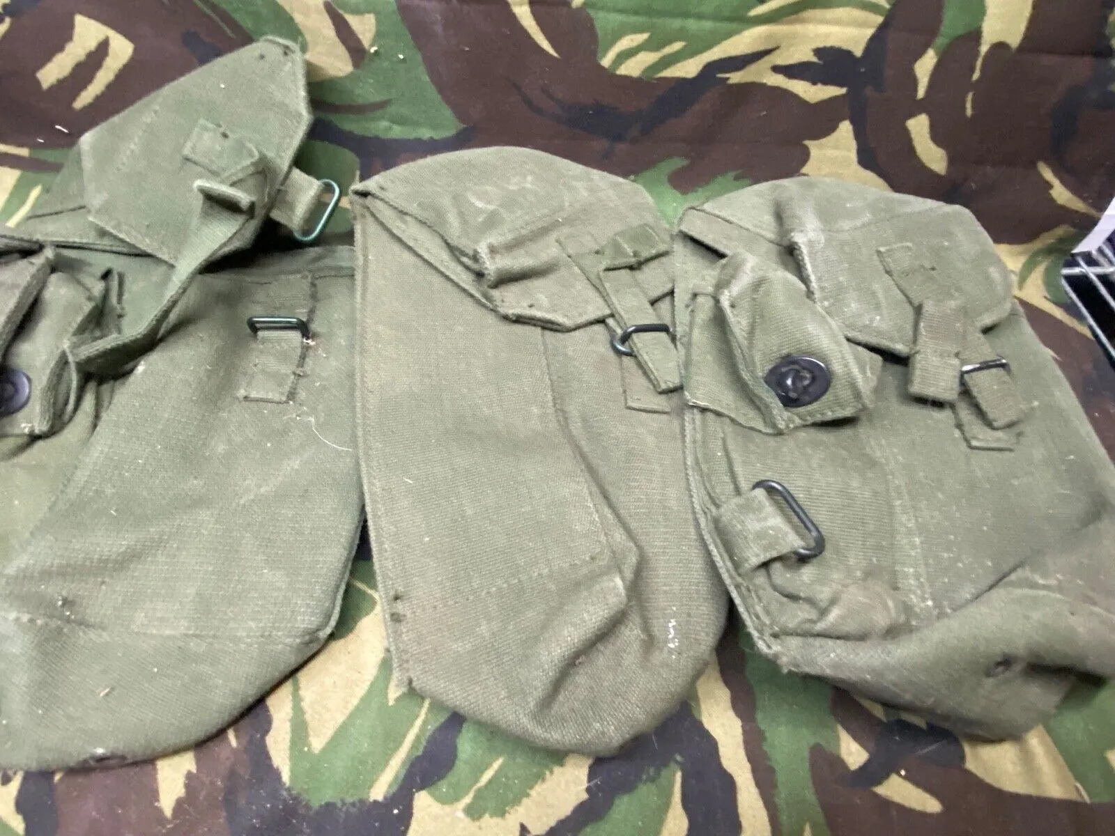 Group of British Army 58 Pattern Webbing Pouches