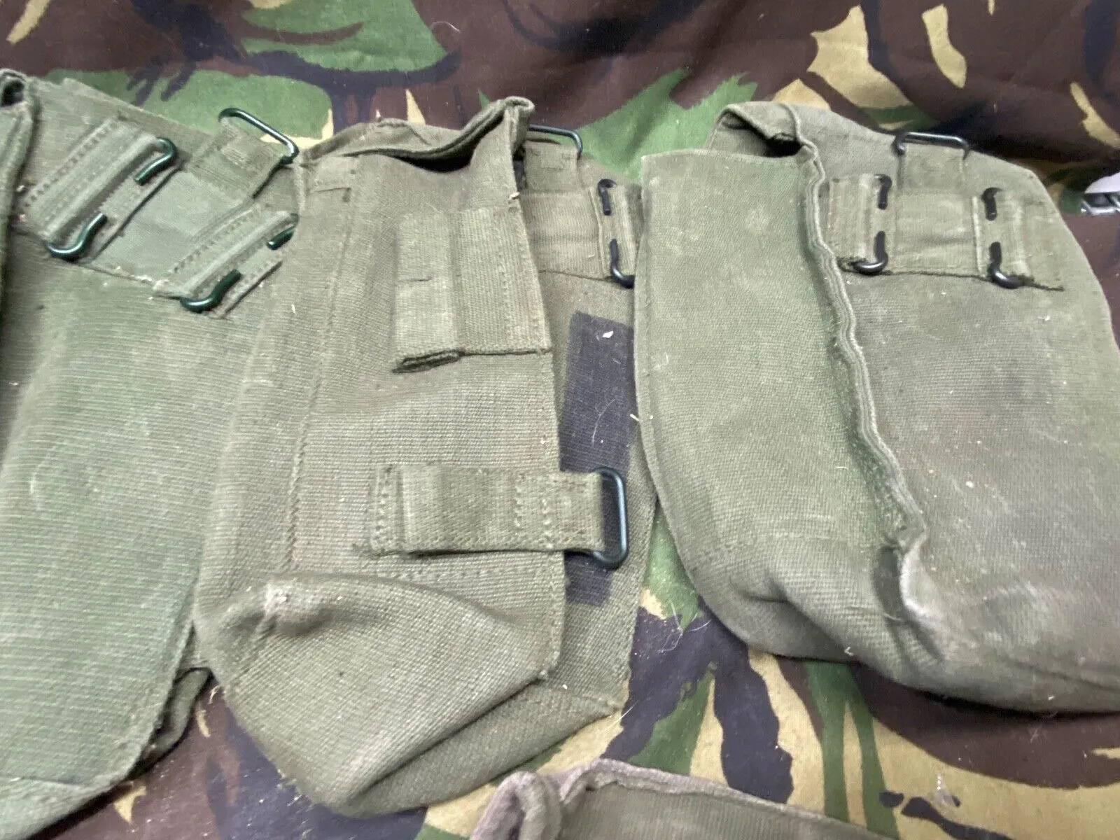 Group of British Army 58 Pattern Webbing Pouches