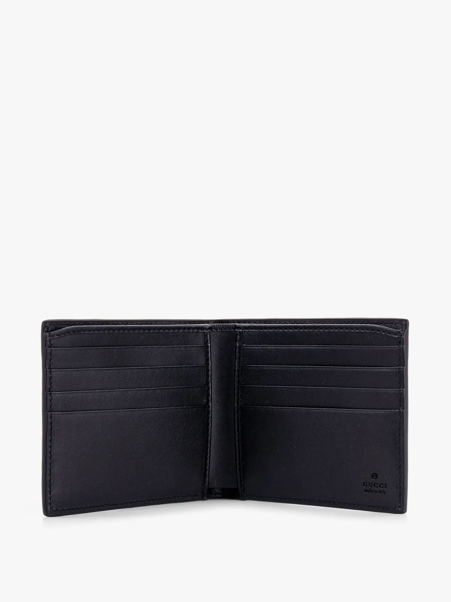 Gucci Maxi Gg Textured Leather Wallet
