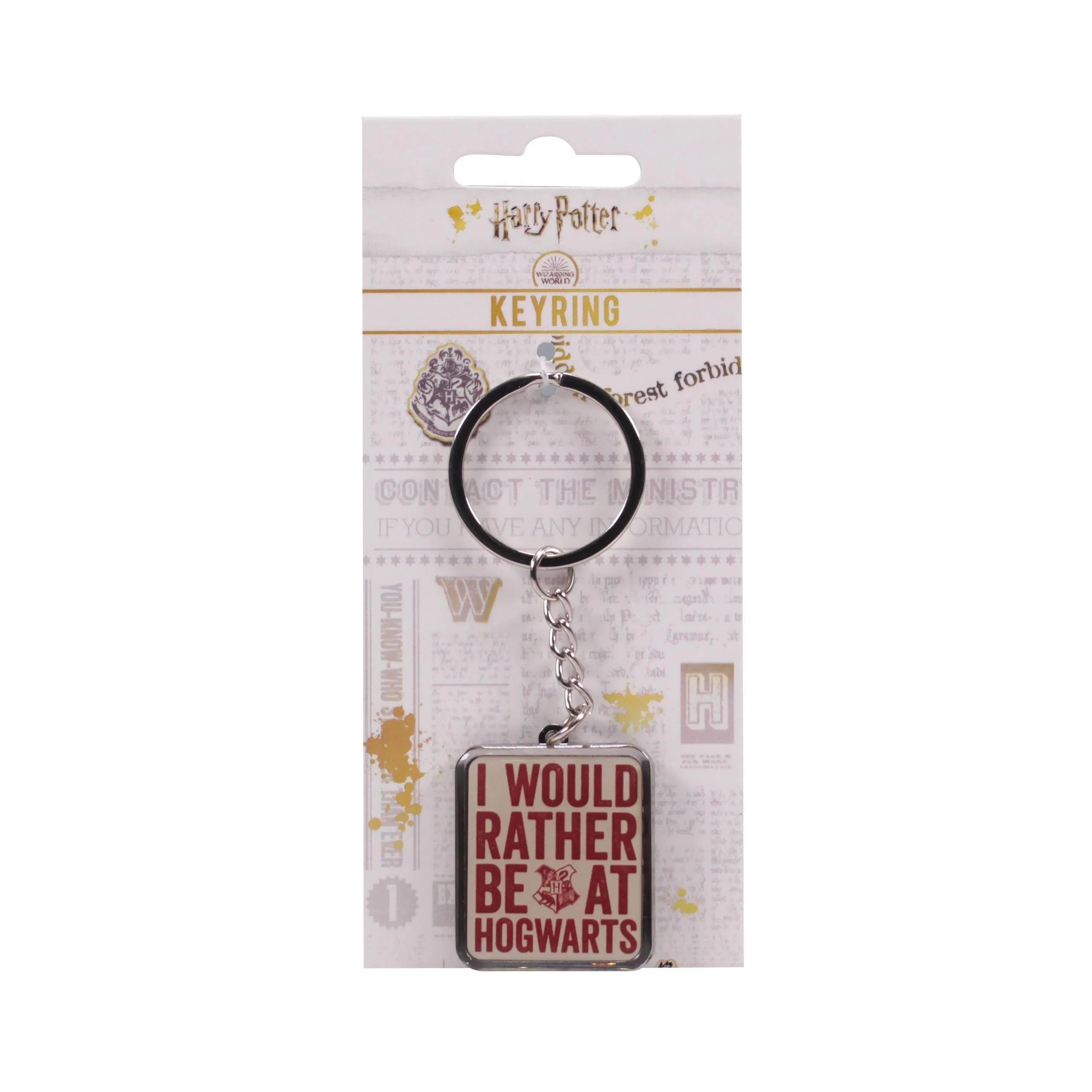 Half Moon Bay - Keyring Metal - Harry Potter (Rather be at Hog)