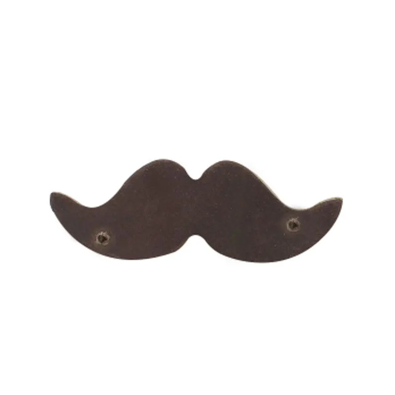 Handmade Leather Mustache Cord Organizer Earbud Case Personalized Monogrammed Gift Custom Wallet Women Cord Taco