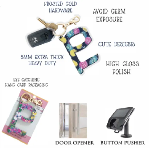 Hands Free Keychains by Simply Southern