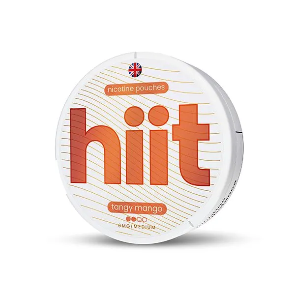 Hiit 10mg CBD Pouches - Tangy Mango