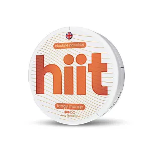 Hiit 10mg CBD Pouches - Tangy Mango