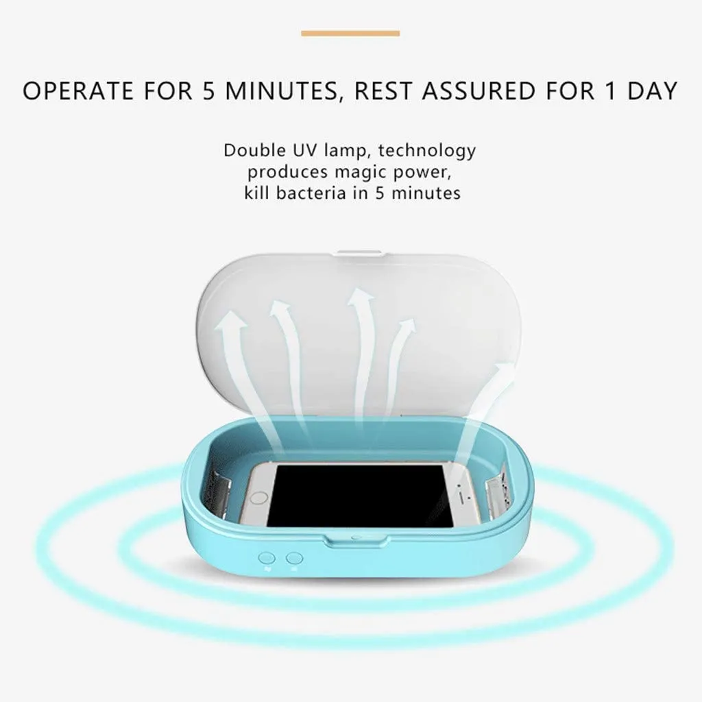 Homlly Portable UV Sterilizer Disinfect box