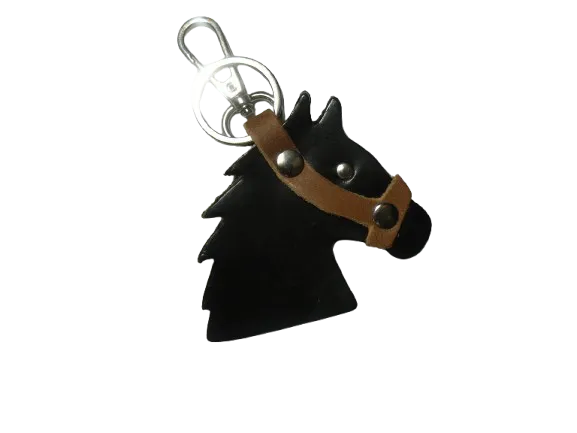 Horse Head Key Ring