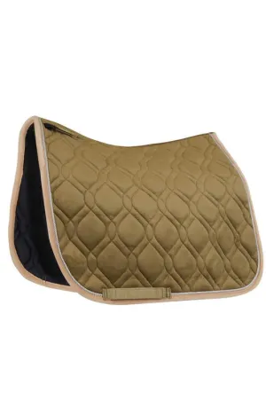 Horze St Moritz Dressage Pad Fir Green