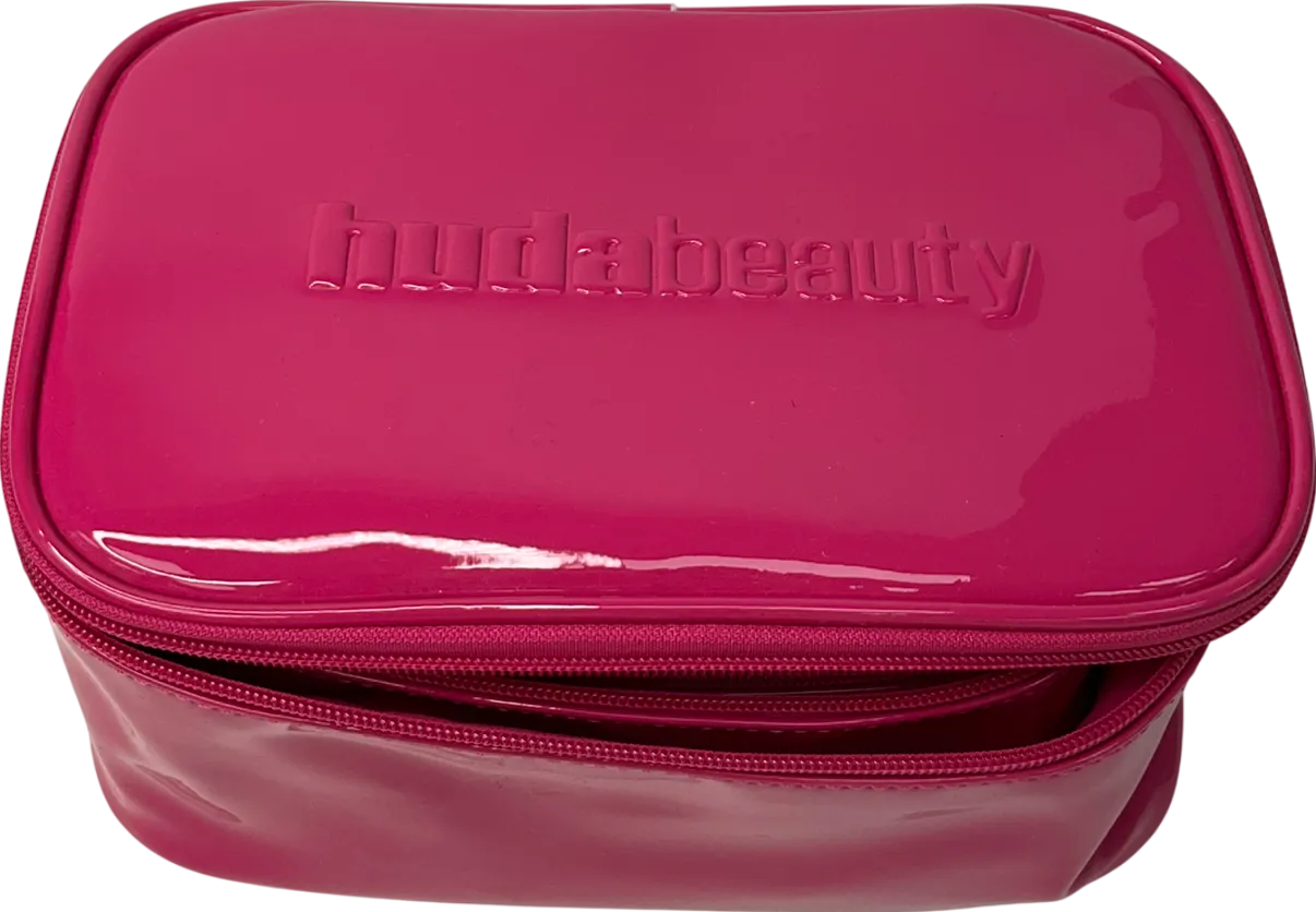 Huda Beauty Pink Set Of 4 Make Up Storage Bags One Size