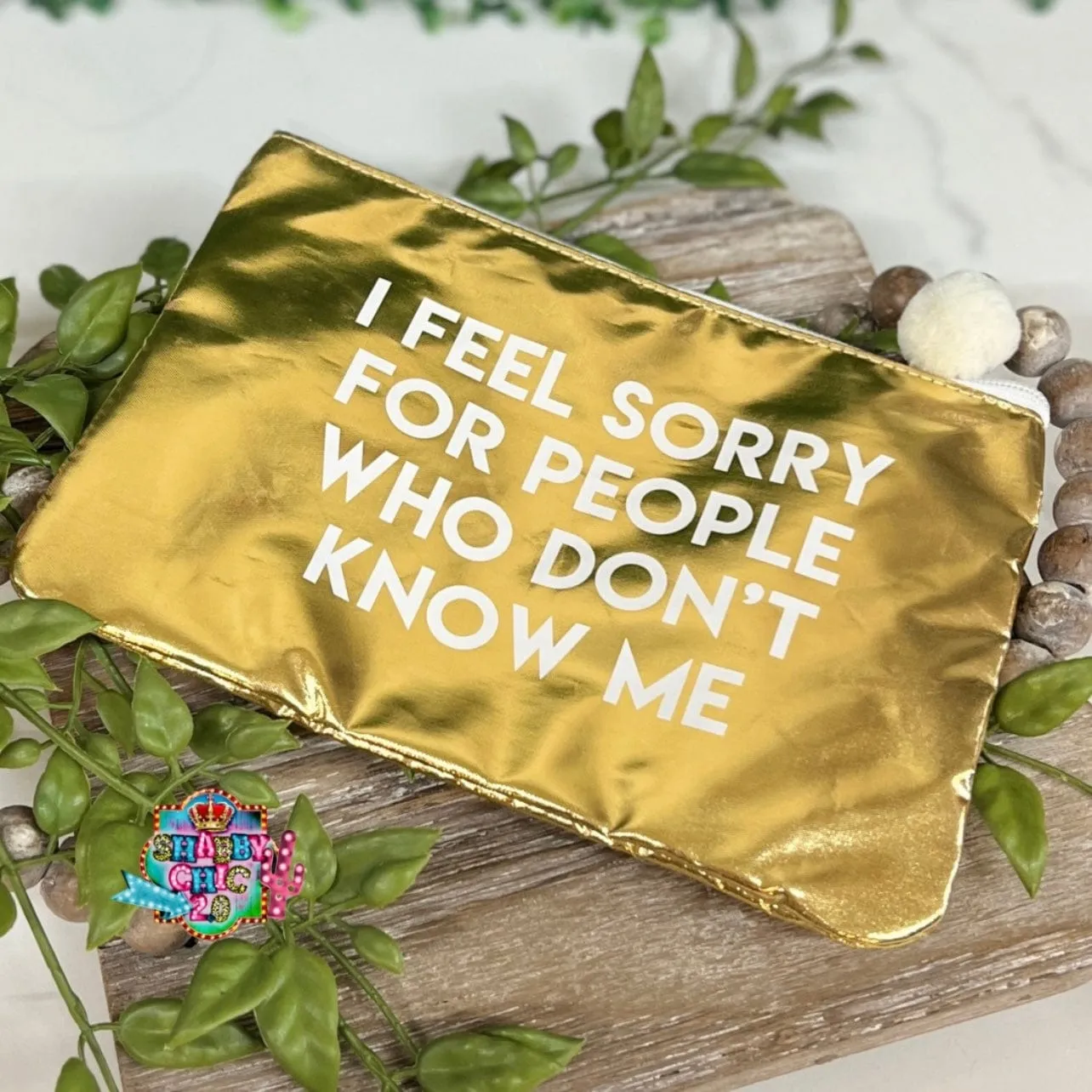 I Feel Sorry For The People Makeup Bag