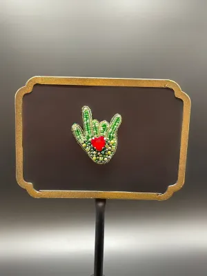 ILY Interchangeable Brooch