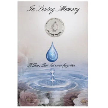 In Loving Memory Token Gift Greeting Card