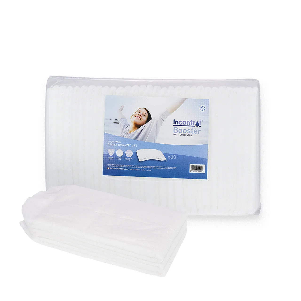 Incontrol Booster Pads - Unscented