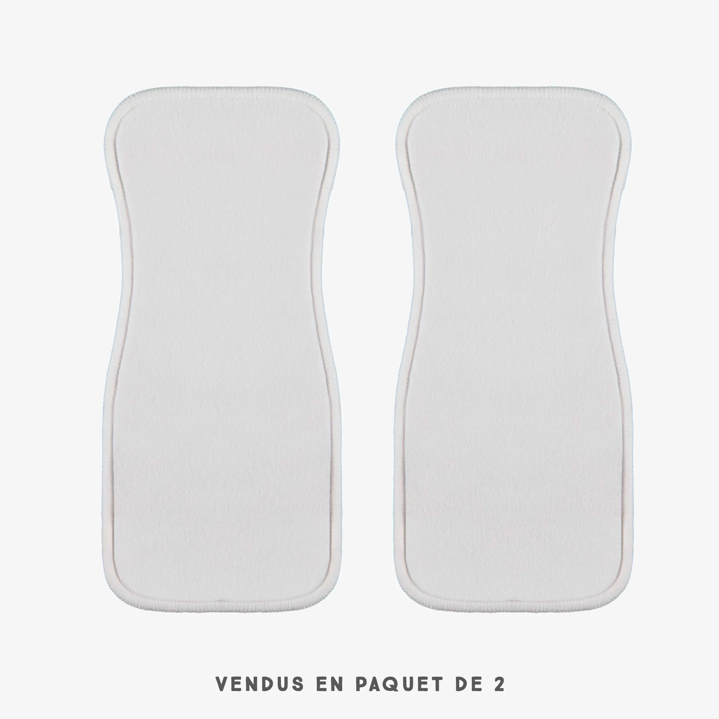 Inserts absorbants pour couche réutilisable SM , paquet de 2, bébé ||  Absorbent inserts for SM  reusable diapers, pack of 2, baby