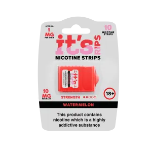 ITS RIPS Nicotine Strips 2mg pack of 10 Watermelon