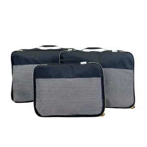 Itzy Ritzy - Pack Like A Boss™ - Packing Cubes Large Set Black